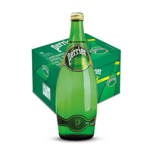 Nước khoáng có gas Perrier - Thùng 12 schai