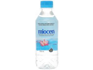 Nước khoáng thiên nhiên không ga Miocen 350ml