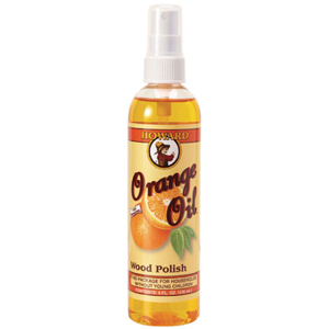 Nước lau sạch bóng đồ gỗ nội thất hương cam Howard Orange Oil OR0008, 236ml