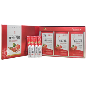 Nước lựu hồng sâm collagen chính hãng Daedong Hàn Quốc hộp 30 gói x 10ml