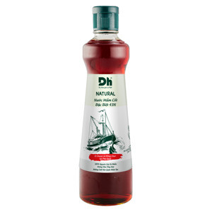 Nước mắm cốt đặc biệt 43 độ đạm DH Foods natural chai 400 ml