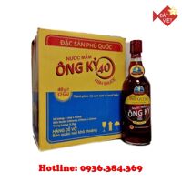 Nước mắm Phú Quốc Ông Kỳ 40 độ đạm chai 525ml