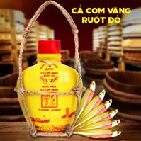 Nước mắm Tĩn cá cơm vàng 60 độ đạm bình gốm 250ml