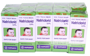 Nước muối Natri Clorid 10ml cho bé