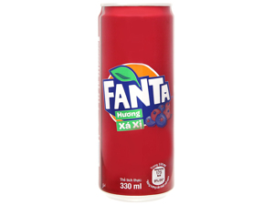 Nước ngọt Fanta hương xá xị 330ml