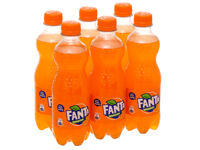 Nước ngọt Fanta vị cam lốc 6 chai x 390ml