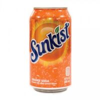 Nước ngọt Sunkist Cam 355ml