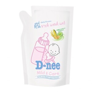 Nước rửa bình sữa và rau quả D-nee - Dạng túi 700ml