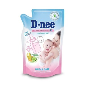 Nước rửa bình sữa Dnee - dạng gói 600ml