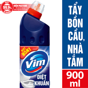 Nước Rửa Bồn Cầu Và Nhà Tắm Vim 900ml