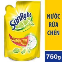 Nước Rửa Chén Sunlight Chanh Dạng Túi 750g