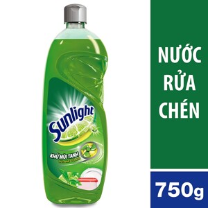 Nước Rửa Chén Sunlight Trà Xanh Dạng Chai 750ml