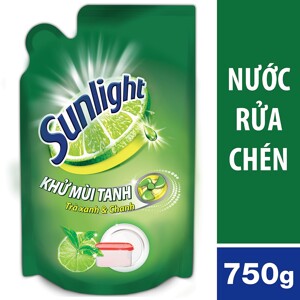 Nước Rửa Chén Sunlight Trà Xanh Dạng Túi 750ml