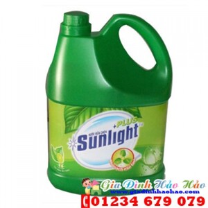 Nước Rửa Chén Sunlight Trà Xanh Dạng Chai 4L