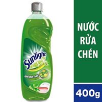 Nước Rửa Chén Sunlight Trà Xanh Dạng Chai 400ml