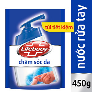 Nước rửa tay Lifebuoy chăm sóc da - túi 450g