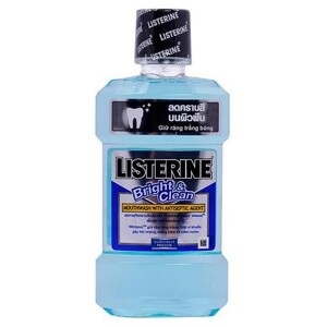 Nước súc miệng làm trắng răng Listerine Bright Clean (500ml)