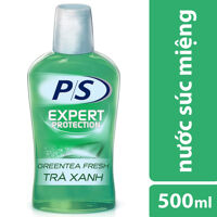 Nước súc miệng P/S Expert Protection Trà xanh 500ml