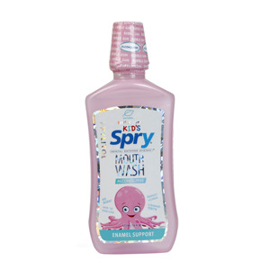 Nước súc miệng Spry Bubble Gum từ Mỹ chai 473ml