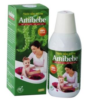 Nước tắm trẻ em Amibebe 250ml