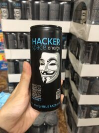 Nước tăng lực Hacker Space Blue Razz 250ml