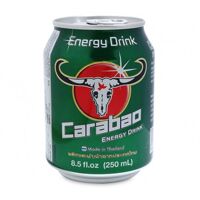 Nước tăng lực trâu xanh Carabao- lốc 6 lon x 250ml