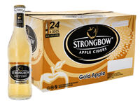 Nước táo lên men Strongbow táo nguyên bản - Thùng 24 chai 330ml