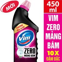 Nước Tẩy Bồn Cầu Vim Zero Mảng Bám 450ml