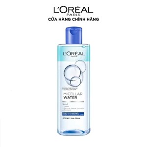 Nước Tẩy trang cho mọi loại da L'Oreal Paris 3-in-1 Micellar Water 400ml