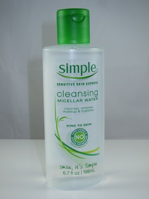 Nước tẩy trang Simple Cleansing Micellar Water 198ml