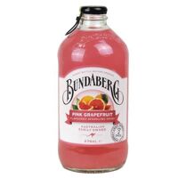 Nước trái cây Bundaberg Pink Grapefruit 8% Úc – 12 chai 375ml