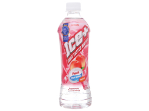 Nước trái cây Ice+ vị đào - 500ml