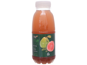 Nước trái cây ổi tự nhiên TH True Juice Thùng 24 chai 350ml