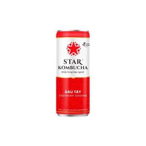 Nước trái cây Star Kombucha vị Dâu Tây 250ml