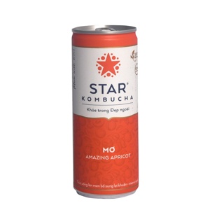 Nước trái cây Star Kombucha vị mơ 250ml