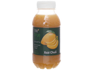 Nước trái cây xoài chuối TH True Juice Thùng 24 chai 350ml