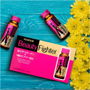 Nước uống Beauty Fighter Collagen by Fujifilm Nhật Bản hộp 10 chai