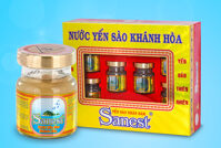 Nước yến sào nhân sâm Khánh Hòa - Lốc 6 lọ 70ml