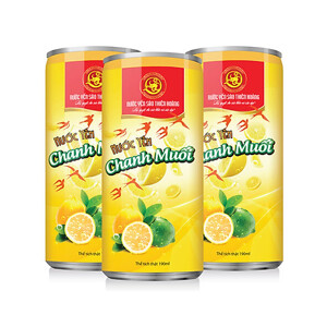 Nước yến sào Thiên Hoàng chanh muối lon hộp 6 lon x 190ml