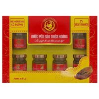 Nước yến sào Thiên Hoàng có đường hộp 6 hũ x 70ml