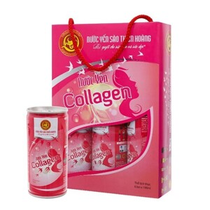 Nước yến sào Thiên Hoàng collagen hộp 6 lon 190ml