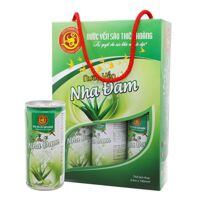 Nước yến sào Thiên Hoàng nha đam hộp 6 lon 190ml