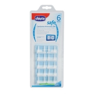 Nút che ổ cắm điện Chicco 640823 - 10pcs