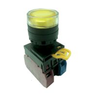 Nút nhấn có đèn loại nhấn nhả Idec Izumi YW1L-MF2E01QM3Y