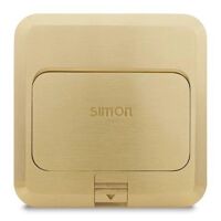 Ổ cắm âm sàn Simon  ổ cắm 3 chấu TD120F25