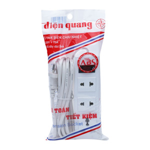 Ổ cắm điện chịu nhiệt Điện Quang ĐQ 002A-02