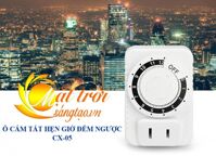 Ổ cắm hẹn giờ tắt đếm ngược CX-05