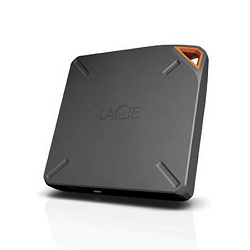 Ổ cứng di động Lacie 1TB HDD Fuel - Wi-Fi 802.11 b/g/n, USB 3.0 (tương thích USB 2.0), 2.5