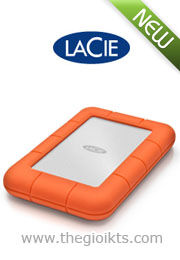 Ổ cứng cắm ngoài LaCie Rugged Mini USB 3.0 - 1.000GB