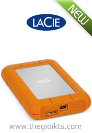 Ổ cứng cắm ngoài LaCie Rugged Thunderbolt USB 3.0 - 1.000GB